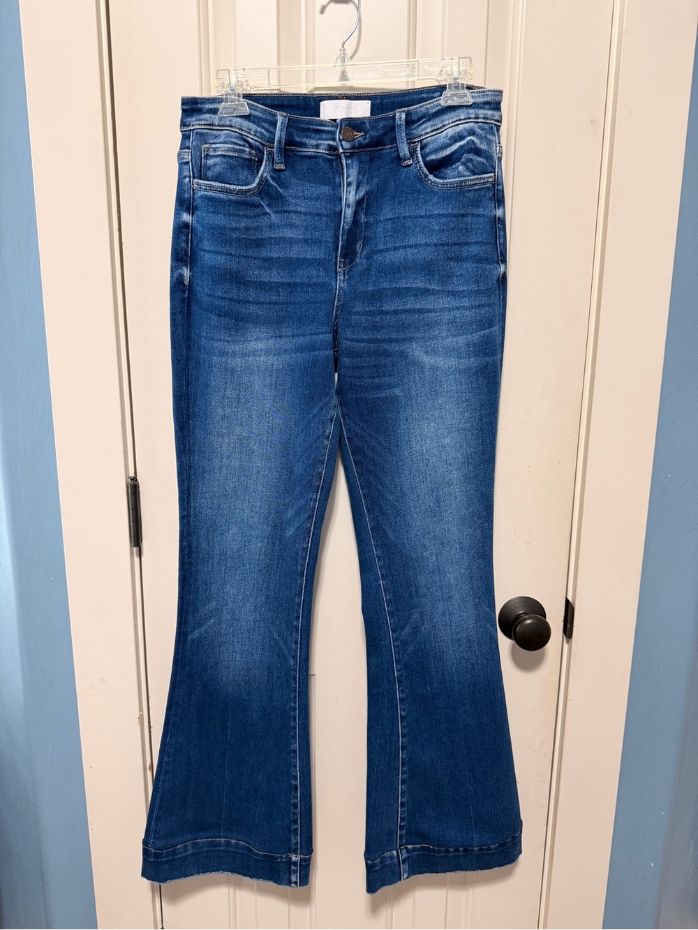 Vervet Women’s Mid Wash Blue Flare Jeans